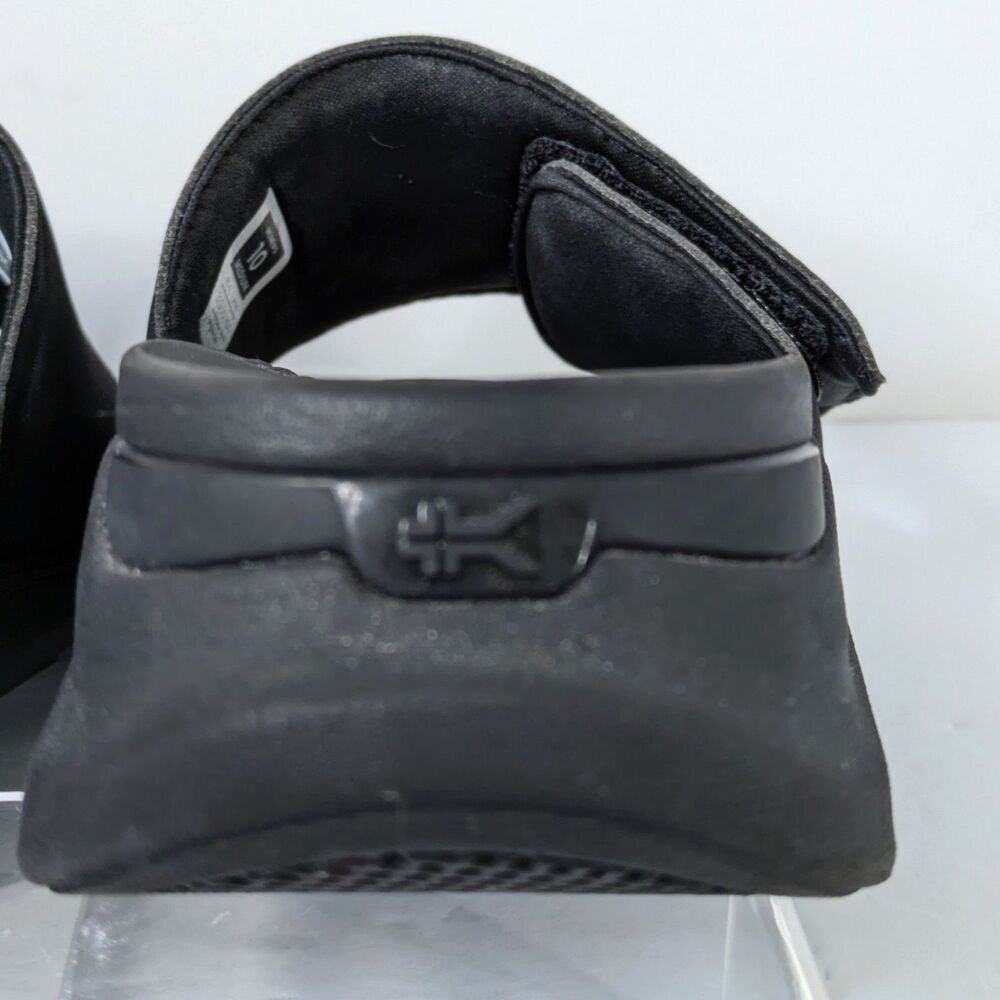 Kuru Moment Womens Size 10M Platform Slide Sandal Black Peach Ortho Recovery - Picture 10 of 14